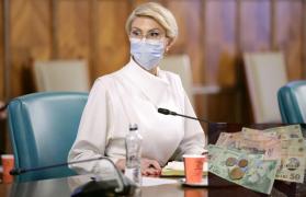 Raluca Turcan participă la o ședință de guvern în care prezintă planurile pentru recalcularea pensiilor românilor