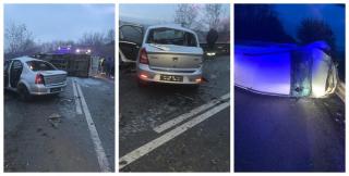 Victimele accidentului din judeţul Bacău au fost transportate la spitalul din Oneşti