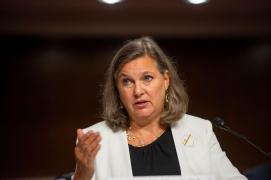 SUA şi Rusia au ridicat unele sancţiuni ţintite pentru a permite vizita secretarului de Stat Victoria Nuland la Moscova