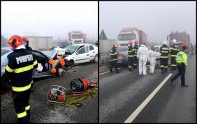 Un tânăr de 20 de ani şi-a găsit sfârşitul înt-un cumplit accident rutier, în Ialomiţa. Alte trei persoane au ajuns la spital