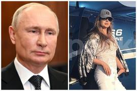 Vladimir Putin şi presupusa sa amantă, Svetlana Krivonogikh