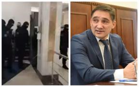 Procurorul General al Republicii Moldova, reținut pentru 72 de ore. Momentul în care Alexandr Stoianoglo este ridicat de mascați direct din biroul său