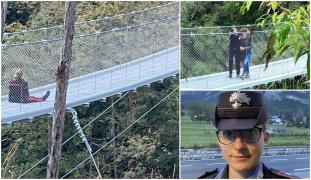 O polițistă a salvat o mamă de la moarte, după ce i-a vorbit aproape 4 ore. Biata femeie voia să se arunce de pe pod, în Italia