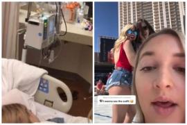 O tânără, speriată de moarte după ce a purtat lenjerie prea strâmtă şi a intrat în şoc septic, în SUA