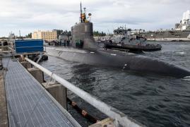 Incident bizar în Marea Chinei de Sud: un submarin nuclear american, forţat să iasă la suprafaţă după ce a fost lovit de "un obiect neidentificat" - VIDEO