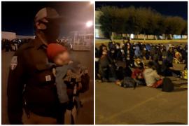 Poliţiştii de frontieră din Mexic au descoperit peste 600 de migranţi, ascunşi în trei camioane de marfă