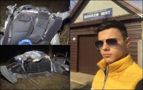"Nu pot să cred aşa ceva!" El este tânărul care a murit la doar 19 ani în cumplitul accident din Buzău. Costi era pasionat de maşini de mic