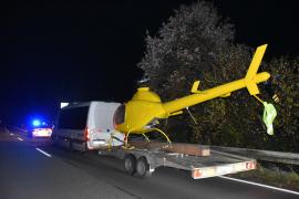 Ce a pățit un român care și-a cumpărat elicopter din Germania și a încercat să-l transporte cu o platformă auto