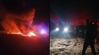 arderi ilegale de deșeuri la Sintești