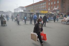 Hala veche a Pieţei Obor a fost închisă temporar de ANPC