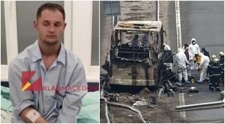 "Oamenii au început să vomite și să țipe!". Lulzim, tânărul care și-a scos iubita și alți 5 pasageri din flăcări, povestește iadul trăit pe autostrada din Bulgaria