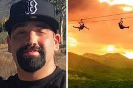 Un angajat erou a murit salvând o femeie care rămăsese blocată pe tiroliană