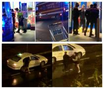 Topul Fii Observator. Paznicul unui supermarket a murit încercând să prindă un hoț. Taximetrist luat la bătaie de o femeie. Fetiță de 5 ani și bunicul ei, călcați pe trecere