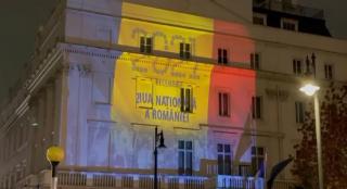România, celebrată la Londra de Ziua Naţională. Imagini reprezentative proiectate în Belgrave Square