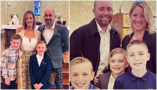 Un tată şi doi copilaşi au murit într-un incendiu devastator, după ce luminile din brad s-au defectat