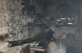 Spital COVID devastat de flăcări, în Ucraina: incendiul a pornit de la o lumânare aprinsă la căpătâiul unui pacient ATI. Cel puţin 3 morţi
