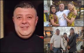 “Familia era oxigenul lui, Nicole era raza lui de soare”. Lacrimi pentru Sergiu, un român răpus de cancer în Marea Britanie