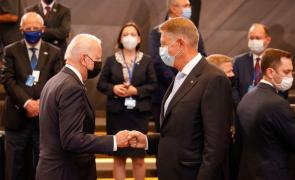 Klaus Iohannis, alături de Joe Biden
