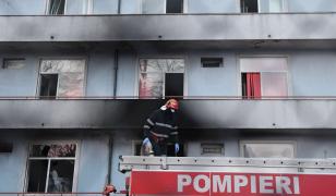 incendiu la Matei Balș