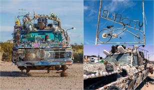 Imagini impresionante cu oraşul Slab, denumit „ultimul loc liber” din California