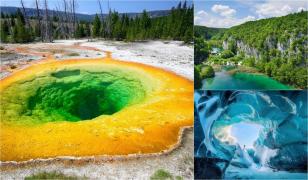 Colaj cu poze din cele mai spectaculoase locuri din lume