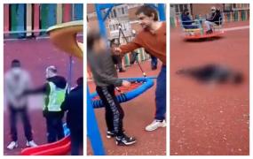 În ce stare se află copilul trântit la pământ de unchiul său într-un parc din Hunedoara. Bărbatul a fost reţinut pentru 24 de ore