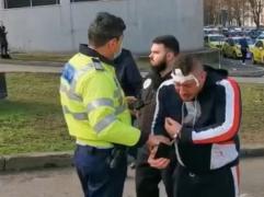 Tânăr în lacrimi, pentru că polițiștii i-au pus cătușele, după ce a vrut să fugă de la un accident provocat de el: "Bă, mi-a pus cătușele ăștia! Faci abuz!"