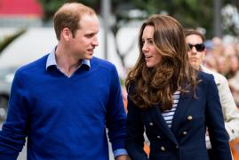 Prințul William alături de soția sa, ducesa de Cambridge