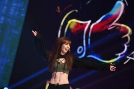 Marie Janette în platoul iUmor