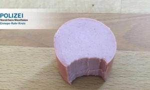 Proba obținută de poliția germană la locul faptei