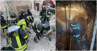Român mort în Italia, prins sub dărâmături în timp ce colegii pregăteau demolarea unei clădiri