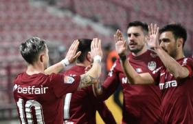CFR Cluj se bate cu FCSB pentru câştigarea Ligii I la fotbal