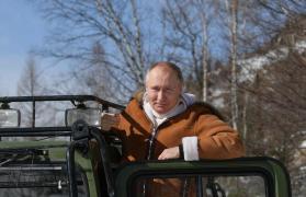 Vladimir Putin a petrecut un weekend în taigaua siberiană