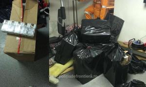 Valoarea ţigărilor de contrabandă a fost stabilită la circa 147.400 de lei