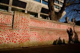 Se așteaptă ca pictura să se întindă pe mai mult de un kilometru