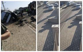 Şoferul care a lovit microbuzul cu elevi, la Suceava, trebuia să fie acasă, în carantină