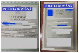 Percheziții de amploare la indivizi care vindeau diplome de studii și atestate profesionale false. Descoperirea poliției