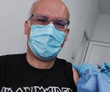 Jan-Erik Cardon s-a vaccinat într-un centru din Ilfov
