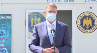 Klaus Iohannis: Măsurile care au fost impuse, așa-numitele restricții, nu înlătură pandemia. Doar vaccinarea în masă ne permite să ieșim din ea