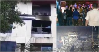 13 pacienţi Covid au murit după o explozie urmată de incendiu, în secţia ATI a unui spital din India