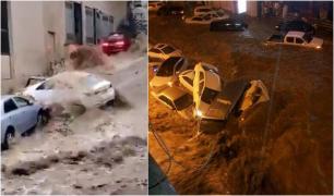 Ploile torenţiale au făcut prăpăd, sute de locuinţe au fost inundate