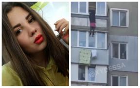 O tânără însărcinată a căzut de la etajul 9 în timp ce încerca să scape de flăcările care i-au cuprins apartamentul, în Ucraina