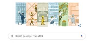 Google marchează Ziua Internațională a Muncii printr-un Doodle Special