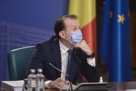 Premierul Florin Cîţu în şedinţă de guvern