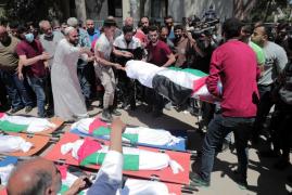 Zeci de palestinieni au murit în urma violențelor Israel - Hamas