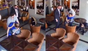 Captură video cu răpirea afaceristului