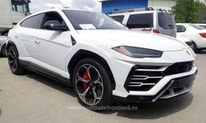 Lamborghini de peste 1.300.000 de lei, declarat la o valoare de trei ori mai mică