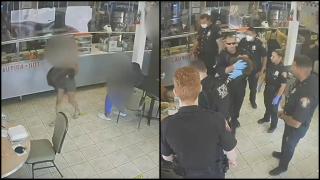 O adolescentă a intrat într-un restaurant, şi-a lăsat bebeluşul nou-născut în braţele unei cliente apoi a fugit