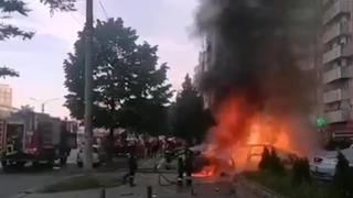 Unul dintre pompierii care au intervenit la explozia de la Arad: "Având în vedere starea cadavrului, de carbonizare, nu am putut stabili dacă este femeie sau bărbat"