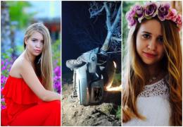 Sofia a murit la 19 ani, în accidentul din Tulcea. Maşina s-a înfăşurat pe un copac, condusă de un tânăr beat, cu "alte preocupări" la volan